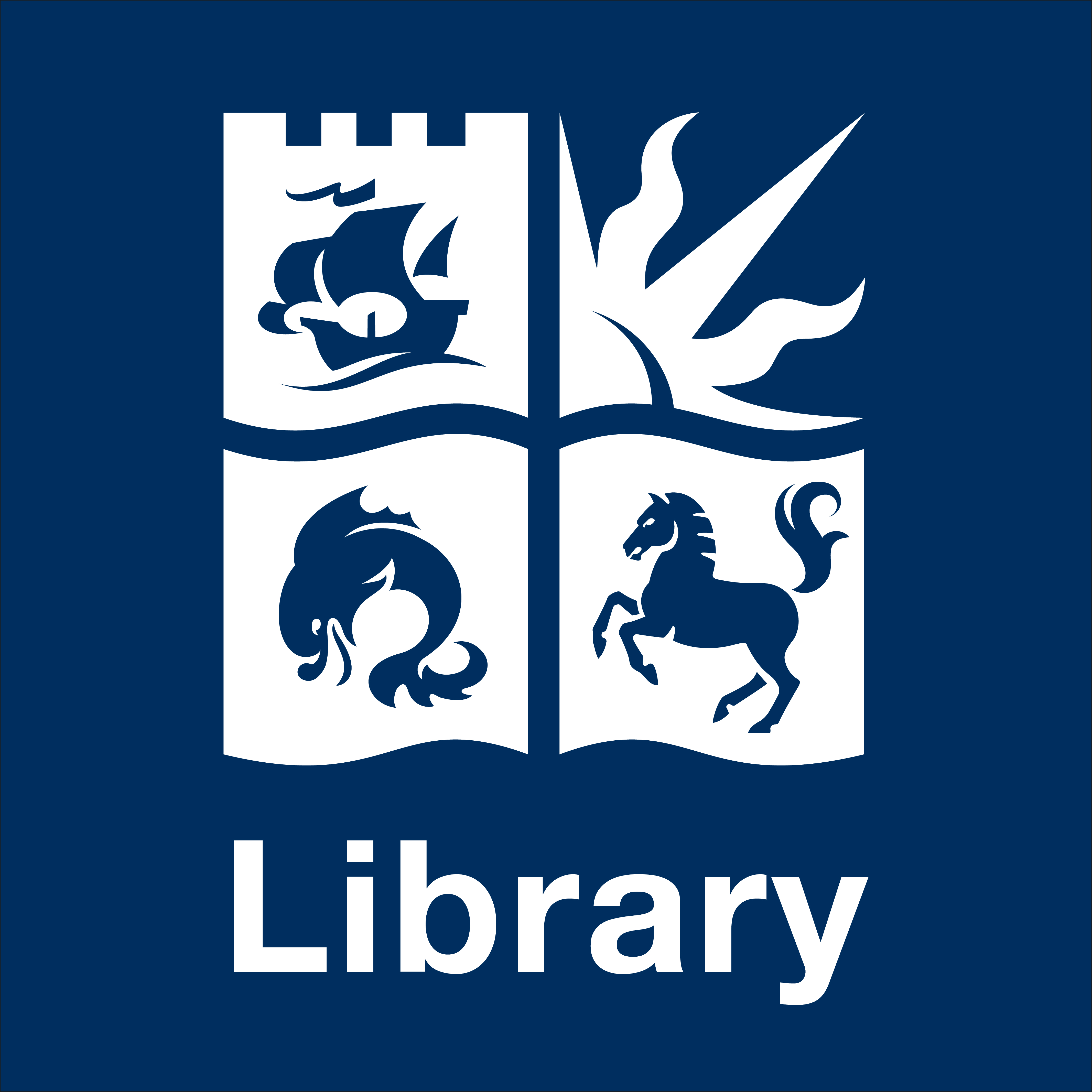 logo for the library app